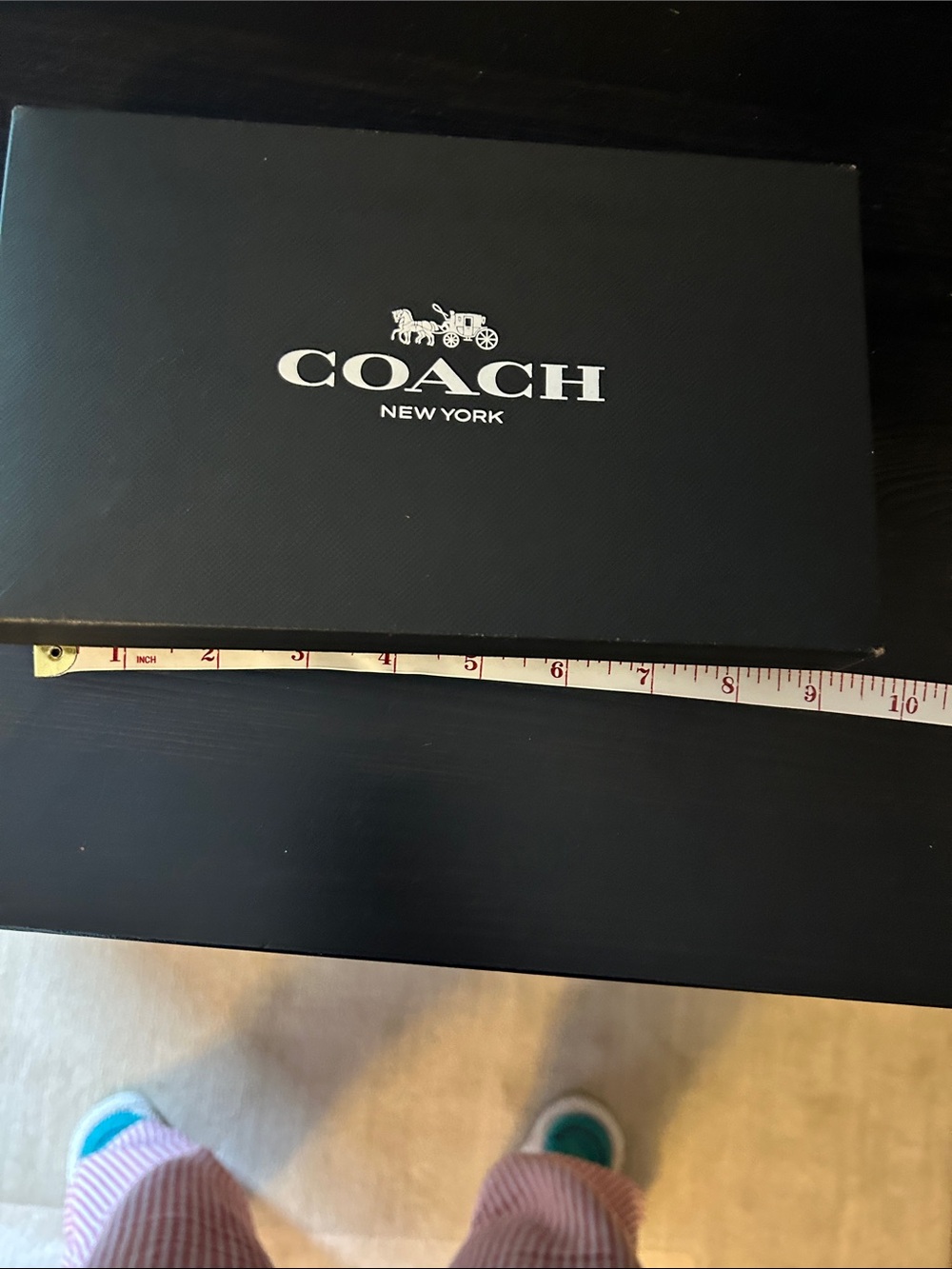 Coach Black Gift Box - Picture 6 of 7